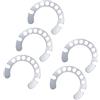 Oxxggkao Distanziali per bicicletta, in acciaio inox, lunghezza 43,5 mm, per cuffie sicure e meravigliose, cavo interno per cuffie da strada, 5 pezzi