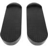 Generic Pedale per Macchina Stepper Fitness in Plastica Nero Supporto di Stabilità per Mantenere Piede Saldo per Palestra e Casa 1 Paio