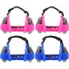 NUOBESTY Scarpe Roller Regolabili per Ruote Luminose in Pvc, per Festa Scuola Decor, Comfort e Protezione per Principianti