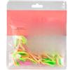 YobiLife 100 esche da pesca in plastica morbida a forma di T, design riflettente, in PVC ultra morbido, 35 mm, per acqua dolce e salata