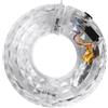 NESTINGHO Luce per Ruota Bici Ricaricabile USB Bianca 300mah Ip65, modalità Luminose Multiple, per Ciclismo Notturno in Plastico Resistente