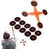 Générique Bersaglio Girevole Reattivo Rotante con 10 Fogli di Carta