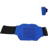 BUGUUYO Borsa da Gamba Sportiva Regolabile Blu per Cellulare con Tasche Elastiche Multiuso per Ciclismo Running e Outdoor
