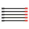 AstraLoom Cavi Batteria per Carrello da Golfsport, Kit 5 Pezzi Filo in Rame Puro Calibro 4 con terminali in Rame stagnato per carrelli da Golfsport C, CA, 36 V, 48 V, Set di Cablaggio