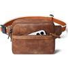 LATMAP Marsupio da donna da 3 l, borsa a tracolla da donna in pelle PU, piccolo marsupio alla moda per escursioni e viaggi
