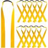 Runzkzy 10 Pezzi Bande Catapulta Fionda Banda di Gomma Piatta 0.75mm/1mm/1.2mm Spessore Fionda Bande di Ricambio Fionda Bande Piatte Caccia Tiro Catapulta Bungee Elastico