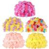 OHPHCALL Cuffia da Nuoto a Forma di Fiore in Nylon Rosa Protezione Orecchie, Traspirante e Facile da Indossare, per L'atmosfera Estiva in Spiaggia e Piscina