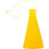 SHINYPASING Megafono Portatile Giallo in Plastica per Party Pranks e Scene Vivaci, Come Megafono da Stadio per Sostenitori e Animazione Feste