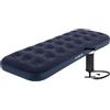 AVENLI MATERASSINO Floccato Combo Set Singolo. Pompa A Mano 700CC Inclusa 191 * 73 * 22CM