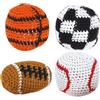 Générique Sport Kickbags | Set di 4 pezzi Tema Sportivo Colorato - Divertenti borse da giocoleria, per principianti, feste, riunioni familiari all'aperto, cortile, spiaggia e giochi