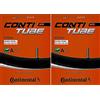 Continental - 2 camere d'aria per mountain bike, 29 + AV, valvola Schrader, 42 mm, 29 Plus