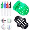 FUZVOL Kit di allineamento per tracciare le palline da golf, 6 pezzi, con 2 modelli di fodera per palline da golf e 4 pennarelli per palline da golf, strumenti per gli amanti del golf