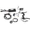 HUSHUI Kit Display Controller per Bicicletta Elettrica Impermeabile 30A con Pannello S866 per Bici Fai da Te Scooter Bici Pieghevoli in Metallo