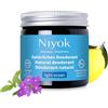 Niyok® Deocrema 2-in-1 Light Ocean (40 ml) - Crema deodorante anti-traspirante naturale - Senza alluminio - 24h protezione - Solido, vegano - Per donna e uomo
