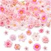 Tazuxetuqe 100 Pezzi Mini Teste Di Fiori Rosa Finti Teste Di Fiori Piccole Rose Di Seta Peonie Artificiale Margherite Per Fai Da Te Ghirlande