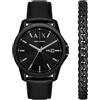 Armani Exchange A|X Orologio sportivo da uomo con cinturino in acciaio inossidabile o silicone