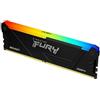Kingston Technology Memoria Kingston Technology FURY Beast 32GB 3600MT/s DDR4 CL18 DIMM RGB [KF436C18BB2A/32]
