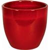 METOZZI VASO CERAMICA SHANGAI S 30X27H ROSSO