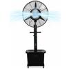 SOLEILUX Ventilatore Nebulizzatore Raffrescatore 66 cm con Tanica 41L, 3 Velocità, Altezza 175 cm, 260W 220V, Raffrescatore ad Acqua per Esterni, Eventi, Ristoranti, Bar e Giardini