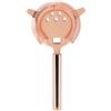 OUKENS Colino da cocktail, Colino da cocktail in acciaio inossidabile Shake Drinks Ice Mixed Filter Bar Club Party Tool(Oro rosa)