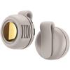 Minhe Ventola con clip in vita, dispositivo di raffreddamento personale portatile, sotto la camicia per mini ventilatore, ricaricabile da 900 mAh, per lavoro all'aperto, viaggi, campeggio, pesca