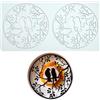 XiaoShenLu Silicone Fondante Pizzo Mat, Zucchero Craft Stampo di Impressione Torta commestibile Cucina Molecolare Decorazione, 2 fori Fiore & Uccello