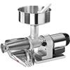 TRE SPADE Spremipomodoro elettrico BIG 2P ELEGANT, Taglia 5, Motore 0.65 HP, Corpo in ghisa, Filtro in acciaio inox da 1,5 mm, Perfetto per conserve e passate, Made in Italy