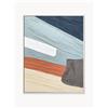 Agave Quadro dipinto a mano con cornice Fabrics