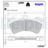 Delphi Set di pastiglie freno, freno a disco DELPHI LP2057