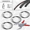 ET ENGINETEAM R1013500VR1 Set di fasce elastiche per FORD Transit Custom V362 Furgone (FY, FZ) Transit Mk7 Furgone (V363, FCD, FDD)