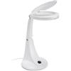 VELAMP LE004LED Lampada da tavolo con lente di ingrandimento