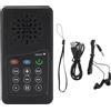 Gistuch Lettore portatile Scripture Player alimentato a energia solare 8G Lettore ricaricabile alimentato a batteria da 500 mAh per interni ed esterni Hindi, Gujarati, Malayalam, inni