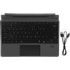 Gistuch Tastiera touchpad con poggiapolsi, compatibile con tablet Latitude 7320 7310 rimovibili K19M 0YJR01 YJR01 con tasti retroilluminati