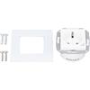 Gistuch Presa a muro Smart Outlet 2,4 GHz WLAN, telecomando impermeabile con comando vocale per Google Home