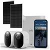 Arlo Telecamera di sicurezza Ultra 3 per esterni wireless 4K UHD rilevamento AI