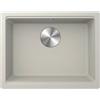 Elleci Lavello Elleci Incasso 1 vasca 55x43,5 Time Undermount 105 Granitek Bianco Soft LG210539BSO