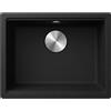 Elleci Lavello Elleci Incasso 1 vasca 55x43,5 Time Undermount 105 Granitek Nero LG210540BSO