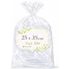 Ofituria Sacchetti Cellophane Trasparenti 4 x 25 cm, Bustine Trasparenti per Confezioni di Caramelle e Confetti, Sacchetti Regalo per Feste, Matrimonio e Compleanno, 1 Pack (100 Sacchetti)