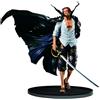 Banpresto Figura Statua SHANKS Pirata 18cm da ONE PIECE Versione NORMAL COLOR - Serie WORLD FIGURE COLOSSEUM Banpresto - 100% ORIGINALE e UFFICIALE