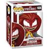 Funko POP! Games: SM2VG - Scream - SCREAM - Spider-man 2 Video Game - Figura in Vinile da Collezione - Idea Regalo - Merchandising Ufficiale - Giocattoli per Bambini e Adulti - Video Games Fans