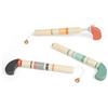 Bigjigs Toys BigJigs - Pistola giocattolo in legno con tappo di sughero