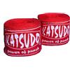 Katsudo Benda elastica 250 cm, rosso,