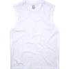 Brandit T-shirt senza maniche, bianco,
