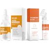 Wootapson Detergente Viso Alla Curcuma+Acido Kojico Serum, Facial Foam Cleanser, Pelle Pulita, Sbiancante e Idratante, Schiarisce le Macchie, Esfoliante, Adatto a Tutti i Tipi di Pelle