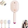 Generic Spazzola Capelli Ricci 3 in 1, con spruzzatore d'acqua e spazzola vibrante - Per capelli ricci, mossi e lisci - Spazzola anti-crespo e districante per donne e ragazze