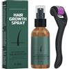 Pemarlis 30ml Kit per la Crescita Della Barba,Roller Per La Crescita Della Barba + Siero,Spray Crescita Barba,Rullo Derma per la Crescita Della Barba,Stimola la Crescita dei Baffi