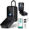 Begchy Smart Key Lock Box, Bluetooth Lock Box con impronta digitale & passcode & Access Card & manuale chiave & APP Control, impronta digitale