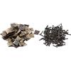 Tiiyee 100 Puntine per Tappezzeria, Fai Da Te Poltrona puntini DIY Antico Perni Mobili Antichi Chiodi Kit Push-Pin Divano Chiodini Spille in Ottone Decor Elementi Fissaggio Nails Casa Pinsper Decorativi