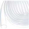 Rebower 1m 3ft Trasparente Tubo Plastica Industriale Silicone Puro | 12mm ID 14mm OD, Pompa Sifonaggio Drenaggio Irrigazione Birrificazione, 1/2 x 9/16, Tubo Silicone