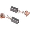 Auratrove 6 spazzole in carbonio 5 x 8 x 12 mm, parti di ricambio per smerigliatrice angolare G720, accessori di riparazione motore con contatti in metallo